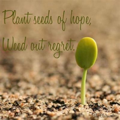  Hope Is A Little Seed: Journey Through Life's Blossoming Uncertainties